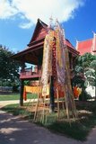 Wat Sri Chum (Si Chum) dates from the 16th century.
Phrae was built next to the Yom River in the 12th century and was part of the Mon kingdom of Haripunchai. In 1443, King Tilokaraj of the neighbouring Lanna kingdom captured the town.
